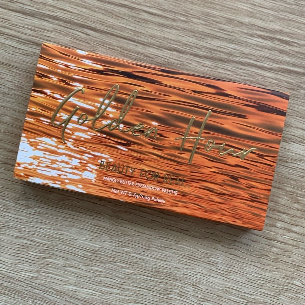 NEW BEAUTY FOR REAL Eyeshadow Palette Golden Hour Mango Butter - Picture 7 of 10